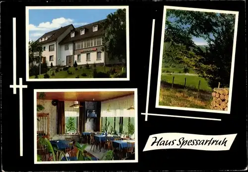 Ak Frammersbach im Spessart Unterfranken, Haus Spessartruh, Inneres