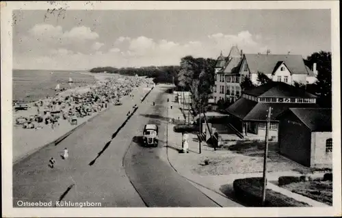 Ak Ostseebad Kühlungsborn, Promenade, Strand