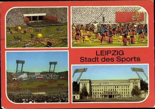 Ak Leipzig, Stadt des Sports, Stadion, Veranstaltungen