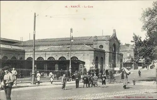 Ak Nancy Meurthe et Moselle, Bahnhof