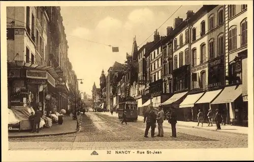 Ak Nancy Meurthe et Moselle, Rue Saint Jean