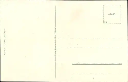 Ak Dunningen in Württemberg, Kirche, Pfarrhaus, Schulhaus, Totalansicht