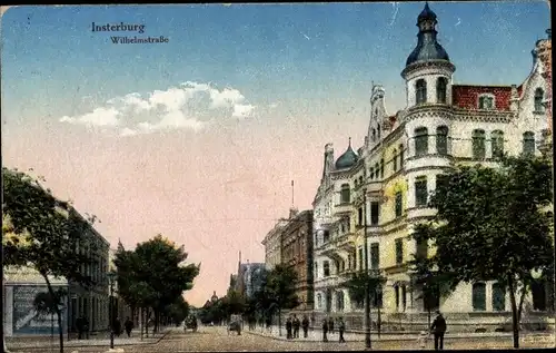 Ak Tschernjachowsk Insterburg Ostpreußen, Wilhelmstraße, Geschäft