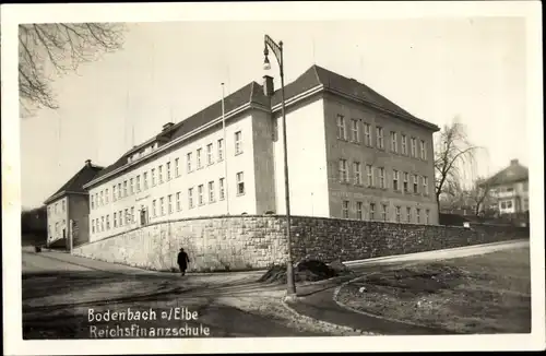 Foto Ak Děčín Tetschen Bodenbach Elbe Reg. Aussig, Reichsfinanzschule