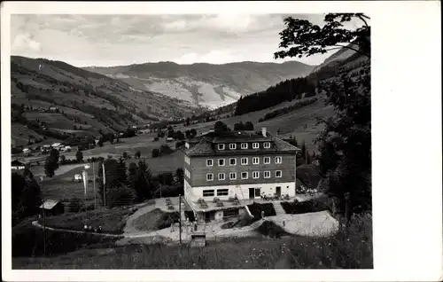 Ak Saalbach Hinterglemm in Salzburg, Dr. Karl Renner Haus