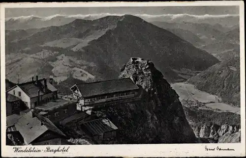 Ak Innsbruck in Tirol, Wendelstein Berghotel