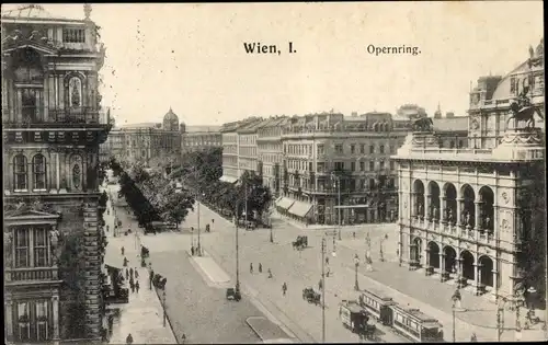 Ak Wien 1 Innere Stadt, Opernring