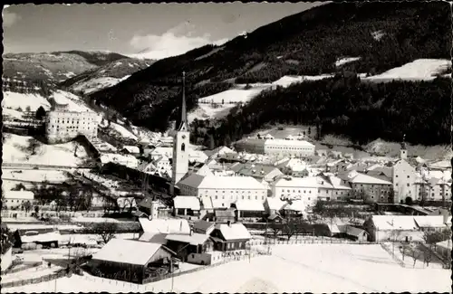 Ak Gmünd in Kärnten, Panorama, Winter