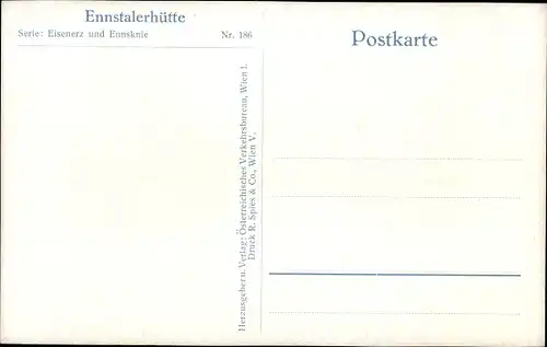 Ak Admont Steiermark, Ennstaler Hütte