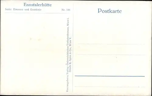 Ak Admont Steiermark, Ennstaler Hütte