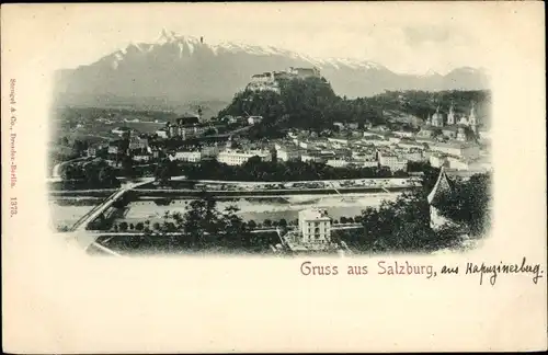 Ak Salzburg in Österreich, Stadtbrücke