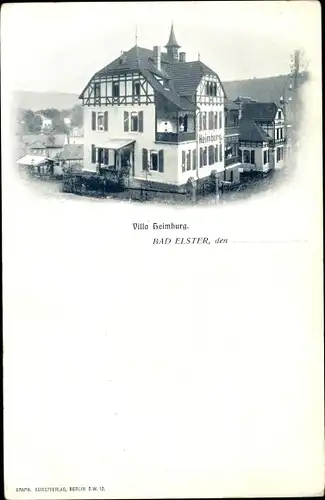 Ak Bad Elster im Vogtland, Villa Heimburg