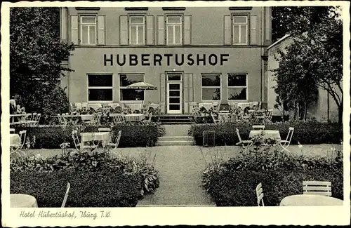 Ak Bad Iburg am Teutoburger Wald, Hotel Hubertushof