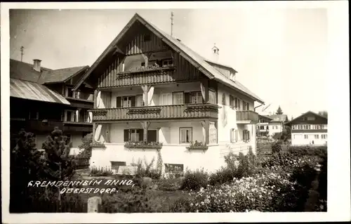 Ak Oberstdorf im Oberallgäu, Fremdenheim Anna