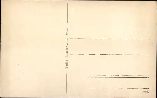 Ak Moers am Niederrhein, Markt