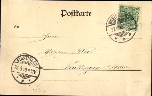 Ak Wilhelmshaven an der Nordsee, Gökerstraße