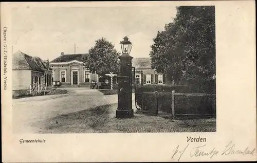 Ak Vorden Gelderland, Gemeindehaus
