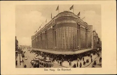 Ak Den Haag Südholland Niederlande, De Bijenkorf