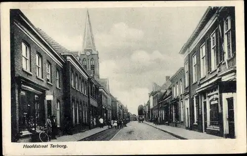Ak Terborg Gelderland, Hoofdstraat