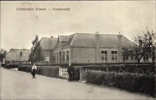 Ak Varsseveld Gelderland Niederlande, Chr. School