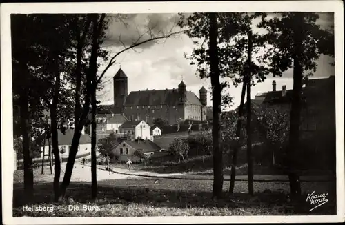 Ak Lidzbark Warmiński Heilsberg Ostpreußen, Burg