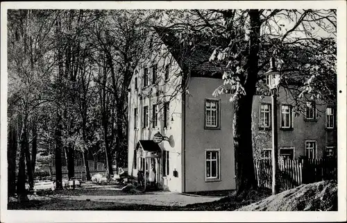 Ak Meinsdorf Callenberg in Sachsen, Gasthaus Tannmühle