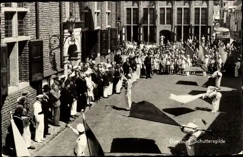 Ak Doesburg Gelderland Niederlande, Schuttersgilde