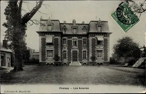 Ak Froissy-Oise, Les Acacias