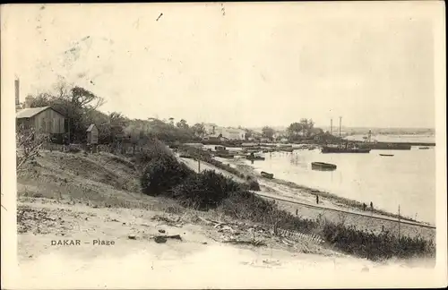 Ak Dakar Senegal, Strand, Hafen