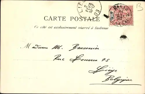 Ak Dakar Senegal, Strand, Hafen