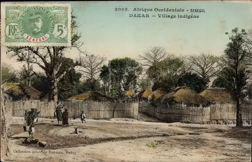 Ak Dakar Senegal, einheimisches Dorf