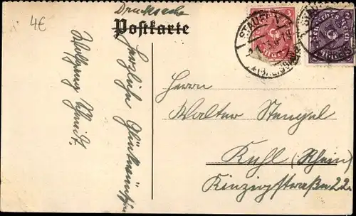 Künstler Ak Heuel, Edwin, Gipfelrast, Deutscher Knabenkalender 1923