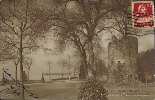 Ak Ouchy Lausanne Kanton Waadt, The Quays, Haldimand Tower