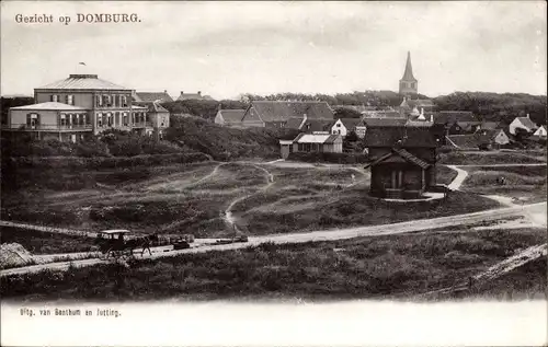 Ak Domburg Veere Zeeland Niederlande, Totale