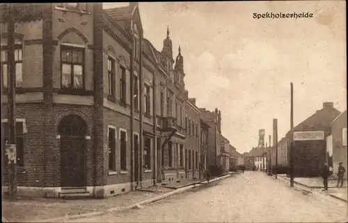 Ak Spekholzerheide Limburg Niederlande, Straßenpartie