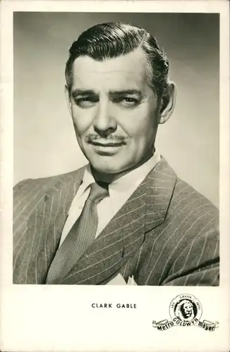 Ak Schauspieler Clark Gable,  Portrait