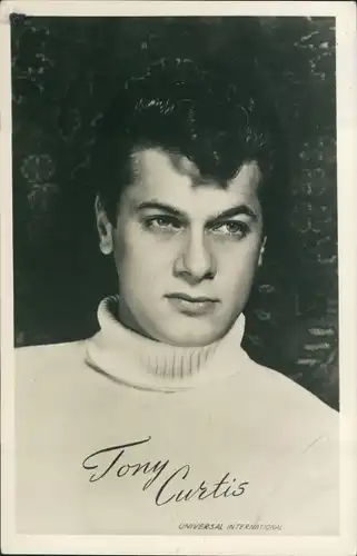 Ak Schauspieler Tony Curtis, Portrait