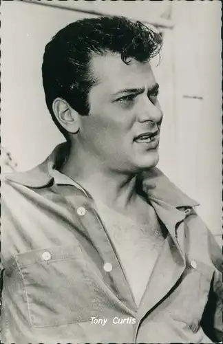 Ak Schauspieler Tony Curtis, Portrait