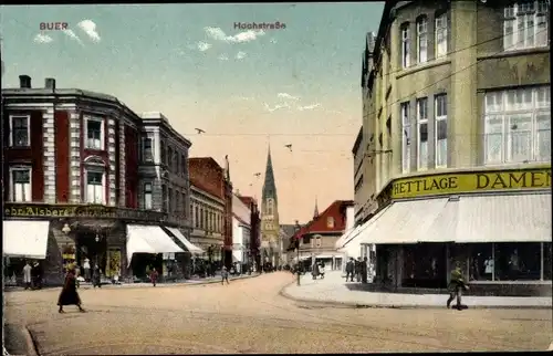 Ak Buer in Westfalen Gelsenkirchen Ruhrgebiet, Hochstraße