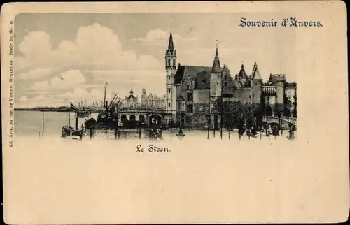 Ak Anvers Antwerpen Flandern, Steen