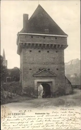 Ak Luxemburg, Siechenhofer Tor