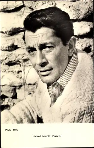 Ak Schauspieler Jean-Claude Pascal,  Portrait