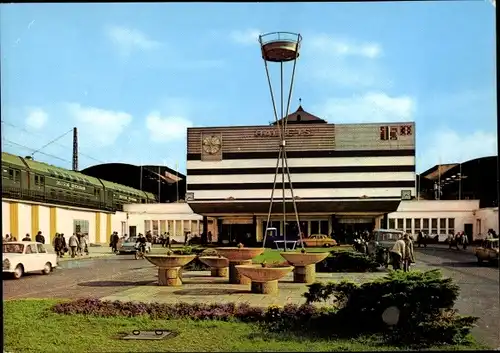 Ak Halle an der Saale, Hauptbahnhof