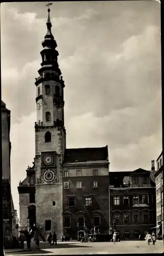 Ak Görlitz in der Lausitz, Rathaus