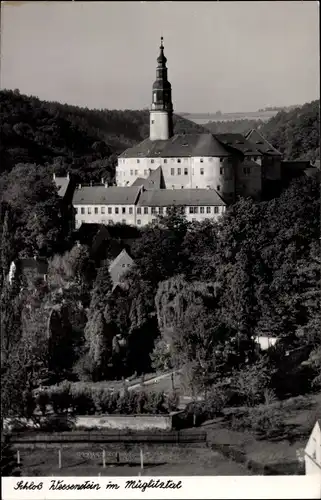 Ak Weesenstein im Müglitztal Sachsen, Schloss Weesenstein