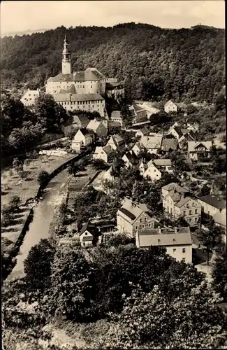 Ak Weesenstein im Müglitztal Sachsen, Schloss Weesenstein
