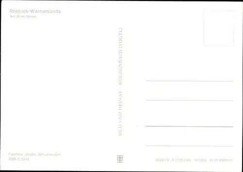 Ak Ostseebad Warnemünde Rostock, Alter Strom, Boote