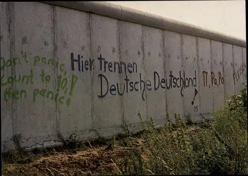 Ak Berlin, Berliner Mauer