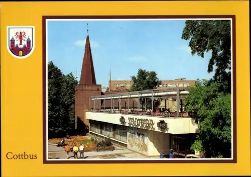 Ak Cottbus in der Niederlausitz, HOG Am Stadttor, Wappen