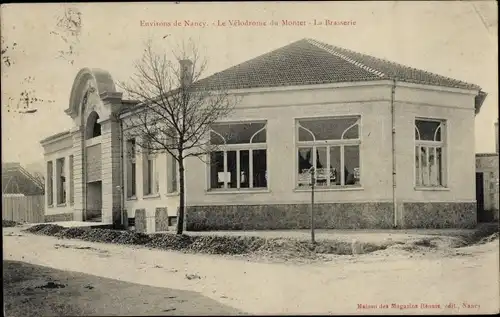 Ak Nancy Meurthe et Moselle, Le Velodrome du Montet, Brasserie